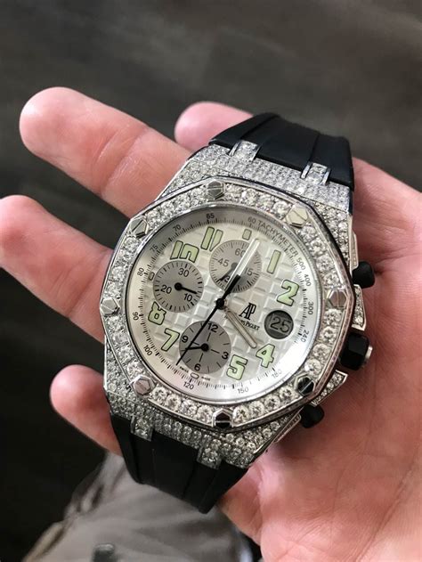 iced out audemars piguet price|audemars iced out.